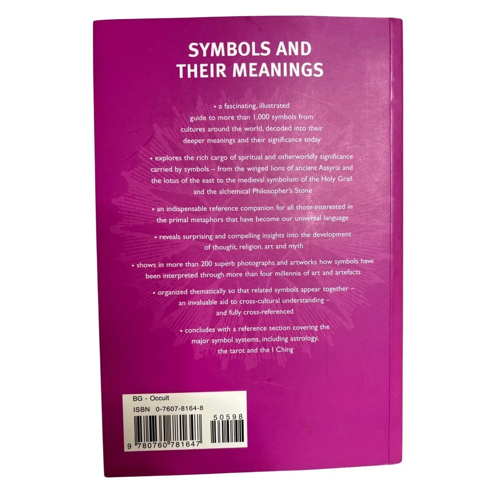 Symbols and Their Meanings Illustrated Guide Jack Tresidder Occult Reference‎ Bk